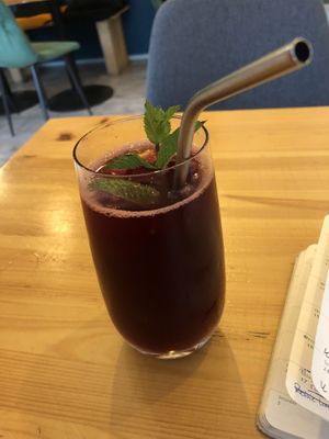 Ice tea   at Balans Bistro in Bratislava