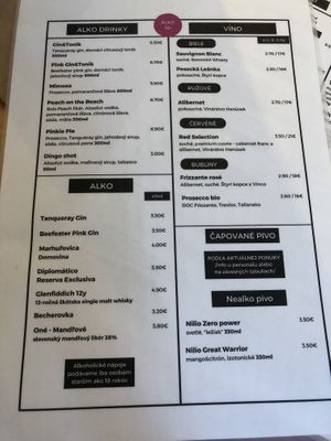   at Balans Bistro in Bratislava