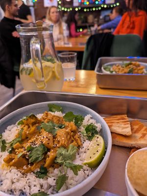 Rendang, skvely at Balans Bistro in Bratislava