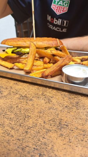 Kubano sandwich at Balans Bistro in Bratislava