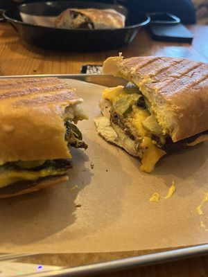 kubano sandwich  at Balans Bistro in Bratislava