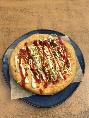 Vegan “langoš” (weekend special, not on regular menu)  at Balans Bistro in Bratislava