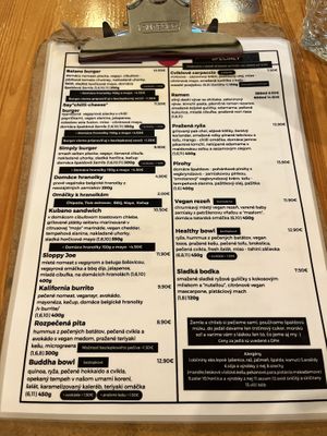 New winter menu  at Balans Bistro in Bratislava