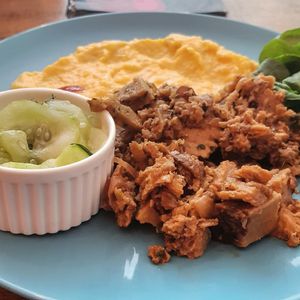 daily menu - gyros  at Balans Bistro in Bratislava