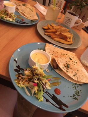 tortilla at Balans Bistro in Bratislava