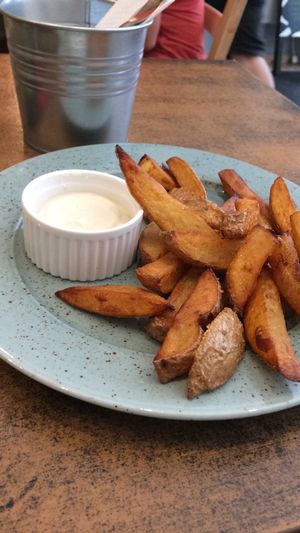 chips at Balans Bistro in Bratislava