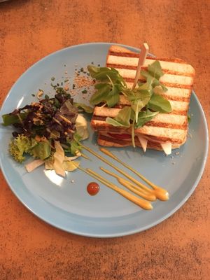 Sandwich at Balans Bistro in Bratislava