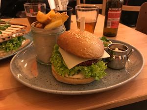 Balans burger  at Balans Bistro in Bratislava