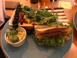 Sandwich  at Balans Bistro in Bratislava