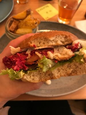 Balans burger  at Balans Bistro in Bratislava