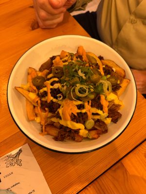 Sloppy Joe (served with fries instead of a bun) at Balans Bistro in Bratislava