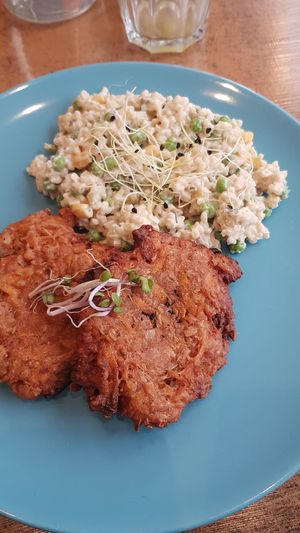 Lunch menu at Balans Bistro in Bratislava