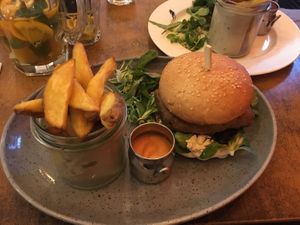 Winter burger weekend special  at Balans Bistro in Bratislava