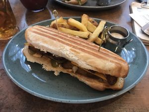 Cuban sandwich special  at Balans Bistro in Bratislava