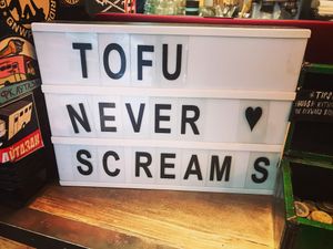 Tofu love at Balans Bistro in Bratislava