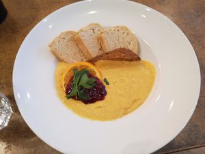 Vegan svieckova :) at Balans Bistro in Bratislava