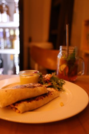 Quesadilla  at Balans Bistro in Bratislava