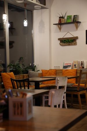 Decor at Balans Bistro in Bratislava