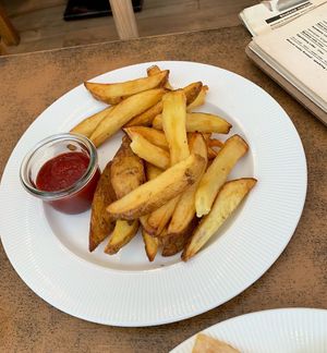 Fries  at Balans Bistro in Bratislava