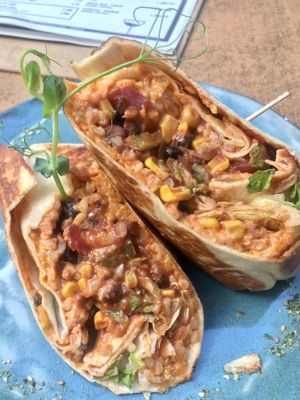 Burrito at Balans Bistro in Bratislava