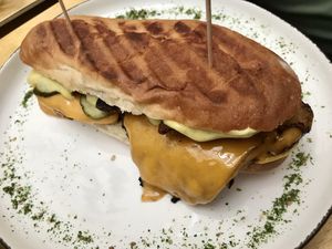 Kubano sandwich at Balans Bistro in Bratislava