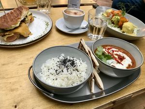 Dinner  at Balans Bistro in Bratislava