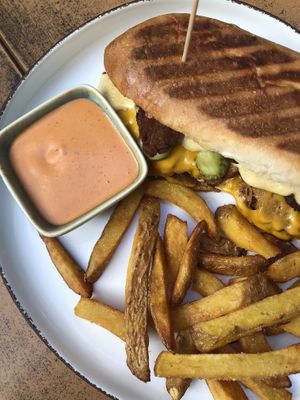 Kubano sendwich at Balans Bistro in Bratislava