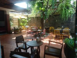 Sitting area at Reform Kafe in Chiang Mai