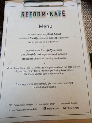  at Reform Kafe in Chiang Mai