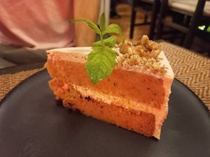 Carrot cake at Reform Kafe in Chiang Mai