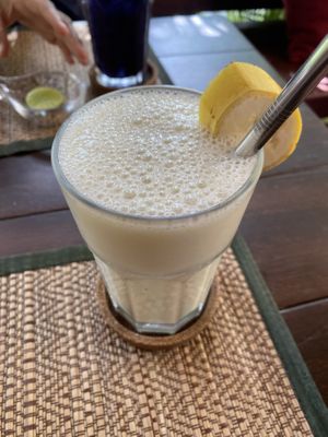 banana shake  at Reform Kafe in Chiang Mai