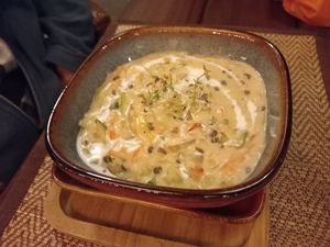 Lentil risotto at Reform Kafe in Chiang Mai