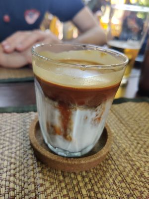 Dirty coffee (recommend!!!!!!) at Reform Kafe in Chiang Mai
