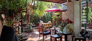 Outdoor seating at Reform Kafe in Chiang Mai