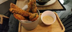Zucchini fries at Reform Kafe in Chiang Mai