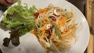 Papaya Salad  at Reform Kafe in Chiang Mai