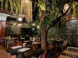 Restaurant interior  at Reform Kafe in Chiang Mai