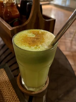 Green juice (110 THB)  at Reform Kafe in Chiang Mai