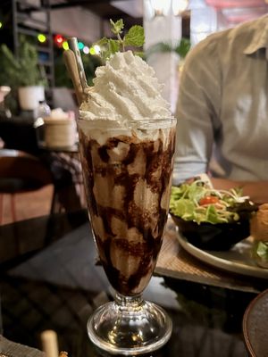 Chocolate joy shake (140 THB)  at Reform Kafe in Chiang Mai