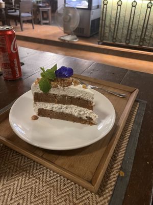 Carrot cake   at Reform Kafe in Chiang Mai