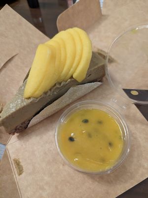 cheesecake (vegan) at Reform Kafe in Chiang Mai