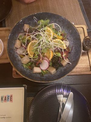 Japanese salad  at Reform Kafe in Chiang Mai