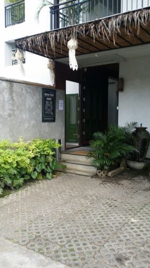 guest house entrance at Reform Kafe in Chiang Mai