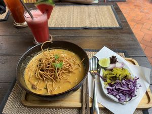 Khao Sou  at Reform Kafe in Chiang Mai