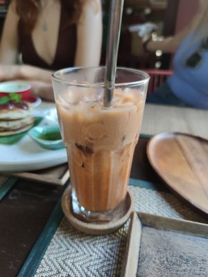 Vegan Thai Tea Milk at Reform Kafe in Chiang Mai