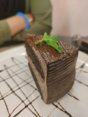 Vegan chocolate cake at Reform Kafe in Chiang Mai