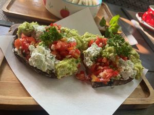 Avocado toast   at Reform Kafe in Chiang Mai