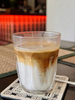 Dirty coffee (100 THB)  at Reform Kafe in Chiang Mai