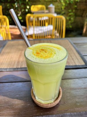 Green juice (110 THB)  at Reform Kafe in Chiang Mai