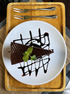 Chocolate lover cake (140 THB)  at Reform Kafe in Chiang Mai